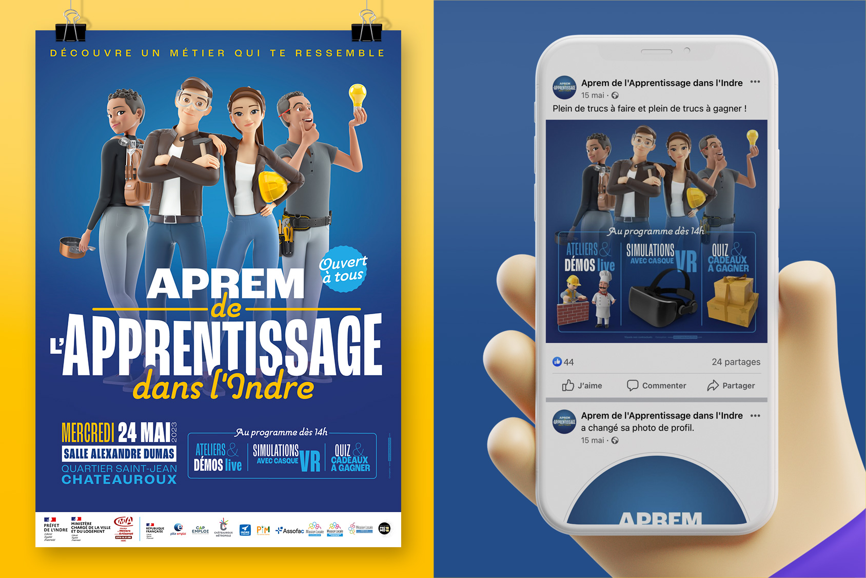 Exemple de réalisation de l'entreprise