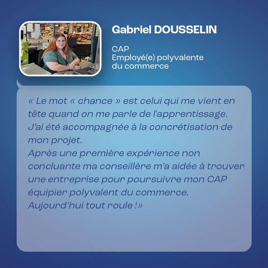 Exemple de réalisation de l'entreprise